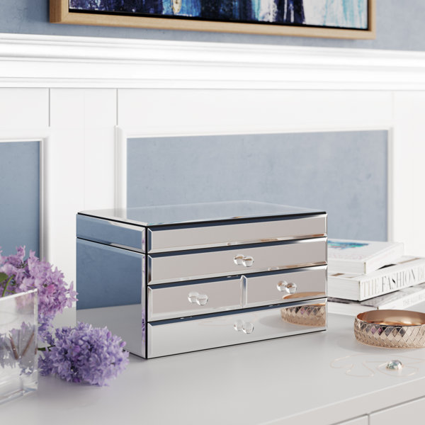 Mercer41 3 Drawer Jewellery Box & Reviews Wayfair Canada